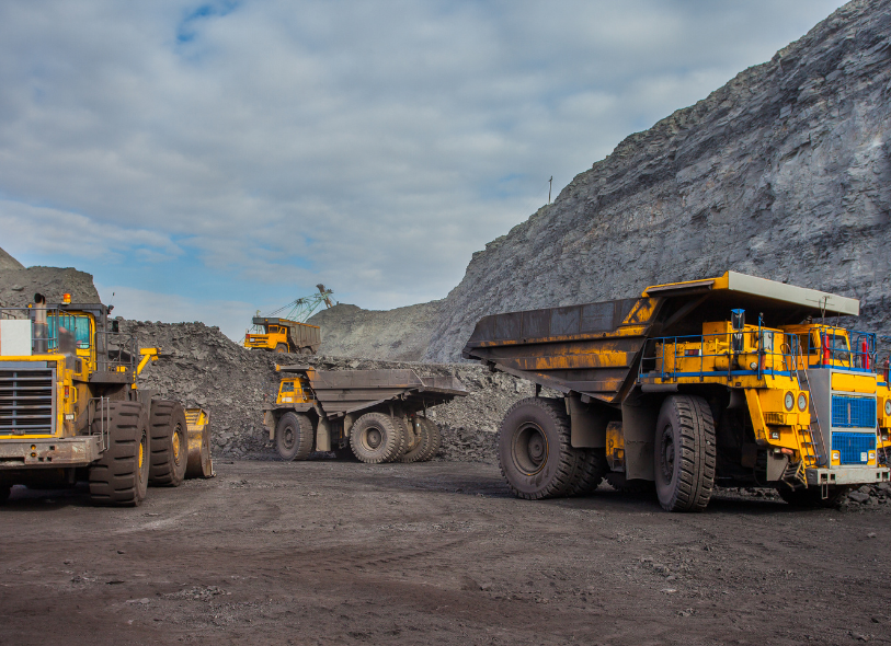 operarios en minería